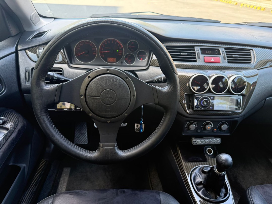 Mitsubishi Lancer Evolution 9 GSR 2006 jackani Manual (Category: Used Cars) located in Pasig City. Submitted by jackani (Listing ID 1426492155, Image 3). Description: GSR SE (UK Variant) 5-Speed Manual Transmission / GSR SE - UK Variant Original Left Hand Drive 🔴 UPGRADES Rexspeed Front CF Lip Rexspeed Sideskirts CF Inserts Rexspeed CF Hood Vents Rexspeed CF Vortex Generators Cusco Front Swaybars Cusco Rear Swaybars D2 Racing Adjustable Coilover