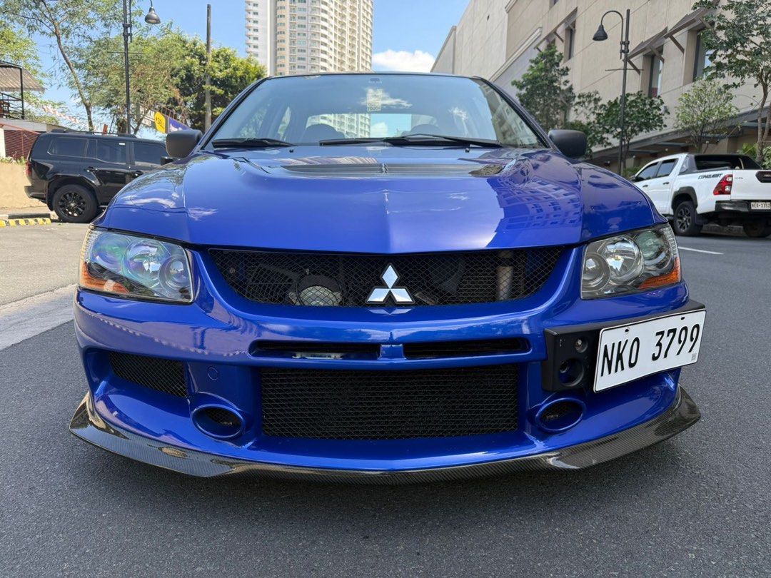 Mitsubishi Lancer Evolution 9 GSR 2006 jackani Manual (Category: Used Cars) located in Pasig City. Submitted by jackani (Listing ID 1426492155, Image 2). Description: GSR SE (UK Variant) 5-Speed Manual Transmission / GSR SE - UK Variant Original Left Hand Drive 🔴 UPGRADES Rexspeed Front CF Lip Rexspeed Sideskirts CF Inserts Rexspeed CF Hood Vents Rexspeed CF Vortex Generators Cusco Front Swaybars Cusco Rear Swaybars D2 Racing Adjustable Coilover