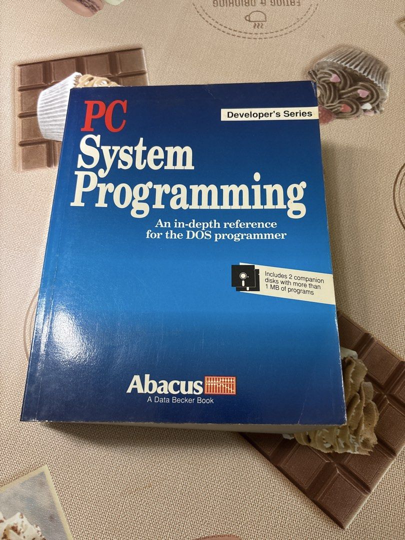 PC System Programming Book (Category: Textbooks) located in Singapore. Submitted by gebeta (Listing ID 1426521587, Image 1). Description: Copy of PC System Programming, an in-depth reference for the DOS programmer..