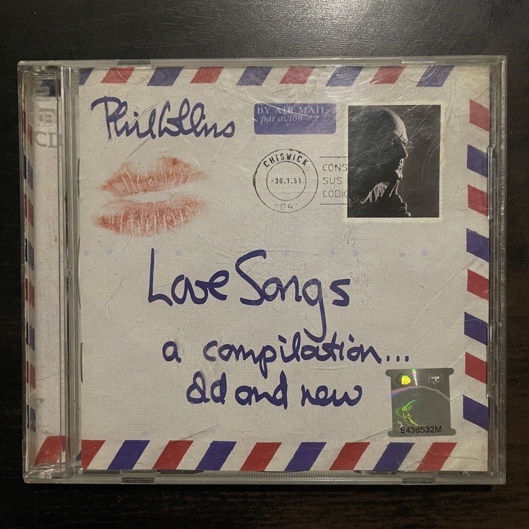 Phil Collins - Love Songs Compilation 2CD (Box R), Hobbies & Toys ...