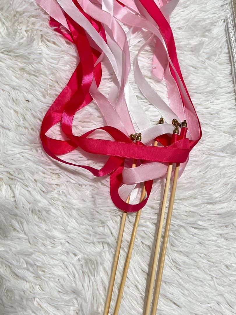 Pink Wedding Wands 4 PCS (Category: Other Accessories) located in Las Pinas. Submitted by scarlet_stuff (Listing ID 1426571014, Image 1). Description: .