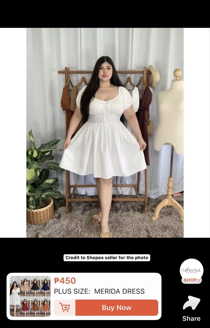 Plus size Merida Dress XL to 2XL (Category: Dresses) located in Balanga. Submitted by gail13_ (Listing ID 1426501087, Image 1). Description: Perfect for casual or everyday wear! Only worn once, still in good condition. Made of Taslan material, lightweight. 💰 Original price: ₱450 📌 Details • Size: Best fit XL–2XL • Material: Taslan • Issue- Needs ironing Perfect for casual outings, errands, or layering for OOTD looks 🌸 📍 Location: Bataan 💰 Pa