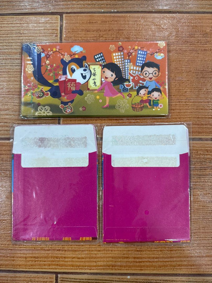 POSB Red Packets (All 3 packs), Hobbies & Toys, Stationery & Craft ...