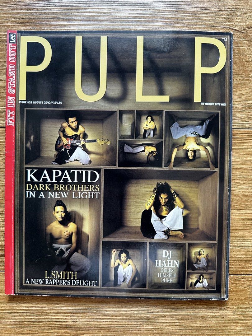 Pulp Magazine Issue 26 August 2002 (Category: Magazines) located in Paranaque City. Submitted by safedolphin.dc2bd2 (Listing ID 1426519182, Image 1). Description: - Pulp Magazine Issue No. 26 from August 2002. - Features articles on Kapatid and Joe Hahn from Linkin Park. - Great addition for fans of Kapatid and Linkin Park - Kept with care, mag still looks good - From personal collection - WYSIWYG - Kindly manage your expectations MOP: GCash, BDO