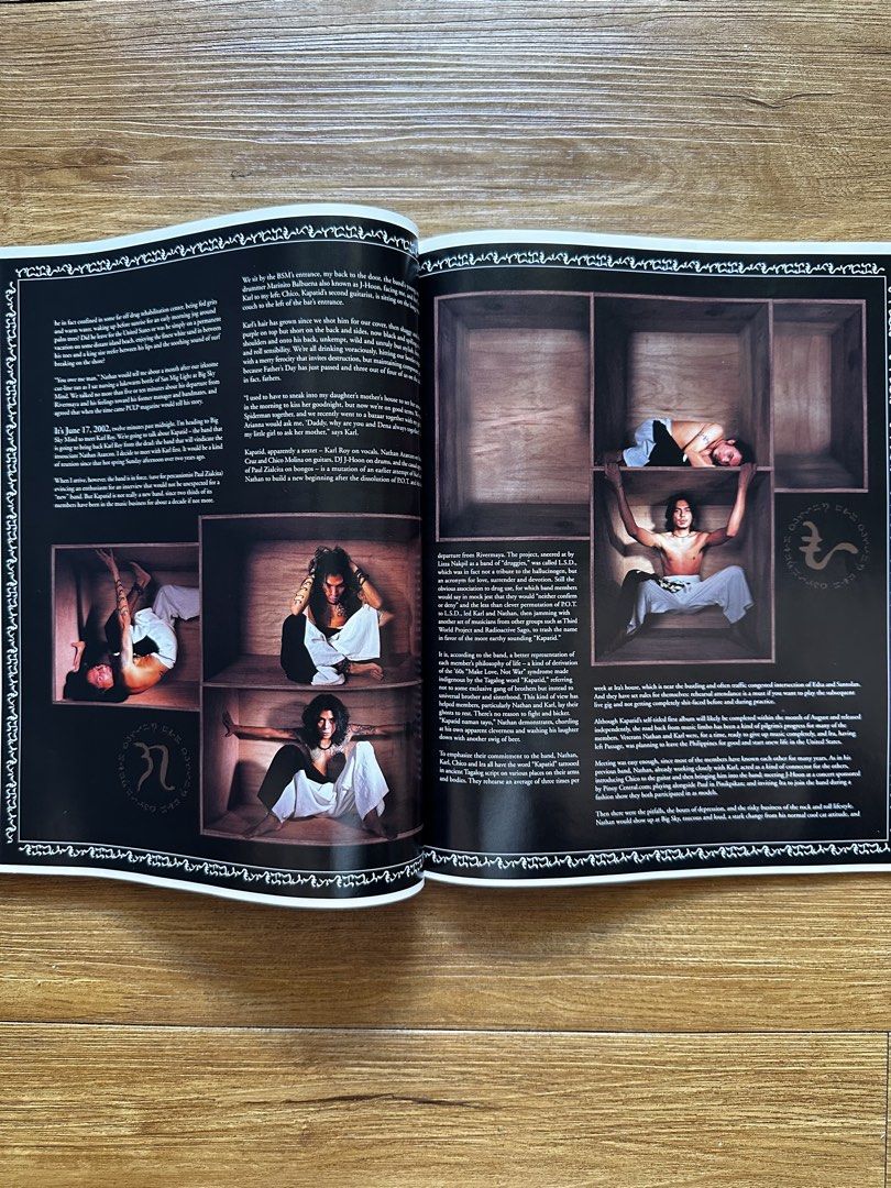 Pulp Magazine Issue 26 August 2002 (Category: Magazines) located in Paranaque City. Submitted by safedolphin.dc2bd2 (Listing ID 1426519182, Image 2). Description: - Pulp Magazine Issue No. 26 from August 2002. - Features articles on Kapatid and Joe Hahn from Linkin Park. - Great addition for fans of Kapatid and Linkin Park - Kept with care, mag still looks good - From personal collection - WYSIWYG - Kindly manage your expectations MOP: GCash, BDO