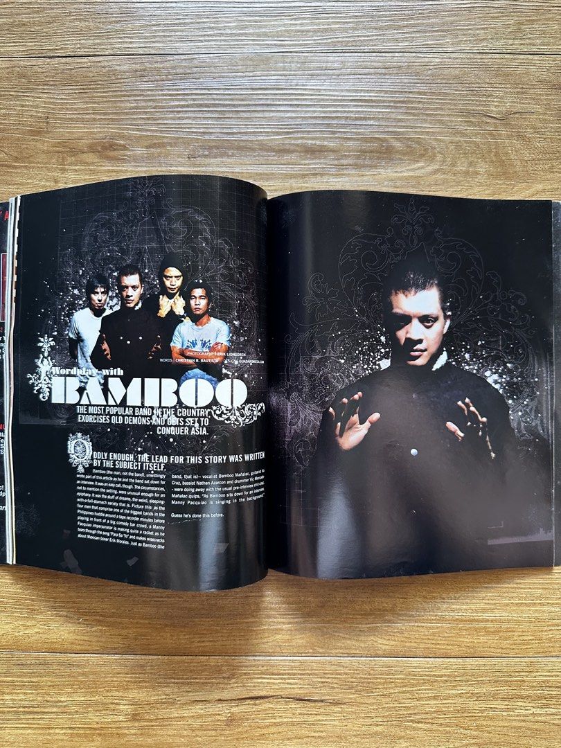 Pulp Magazine Issue 72 December 2006 (Category: Magazines) located in Paranaque City. Submitted by safedolphin.dc2bd2 (Listing ID 1426520252, Image 2). Description: - Pulp Magazine Issue 72 from December 2006 featuring Bamboo as the cover. - This issue includes articles and features about Bamboo, Callalily, and more. - Kept with care, mag still looks good - From personal collection - WYSIWYG - Kindly manage your expectations MOP: GCash, BDO MOD: 