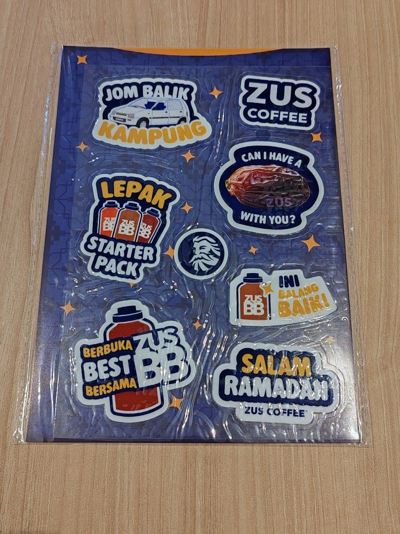 Raya Packet ZUS Coffee 2026, Hobbies & Toys, Stationery & Craft ...