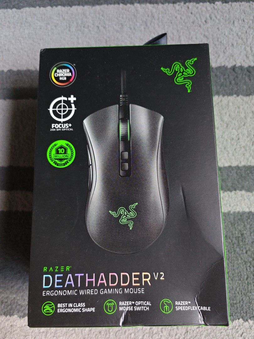 Razer DeathAdder V2 Ergonomic Wired Gaming Mouse454139163874447360