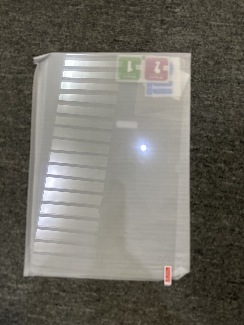 Screen protector - iPhone 11 Pro, Samsung Note 8, Samsung Tab S8 Ultra (Category: Other Mobile & Gadget Accessories) located in Bulacan. Submitted by jmdmnlng (Listing ID 1426501351, Image 3). Description: Clear screen protector iPhone 11 Pro - 100 Samsung Note 8 - 100 Tempered glass protector Samsung Tab S8 Ultra - 200.
