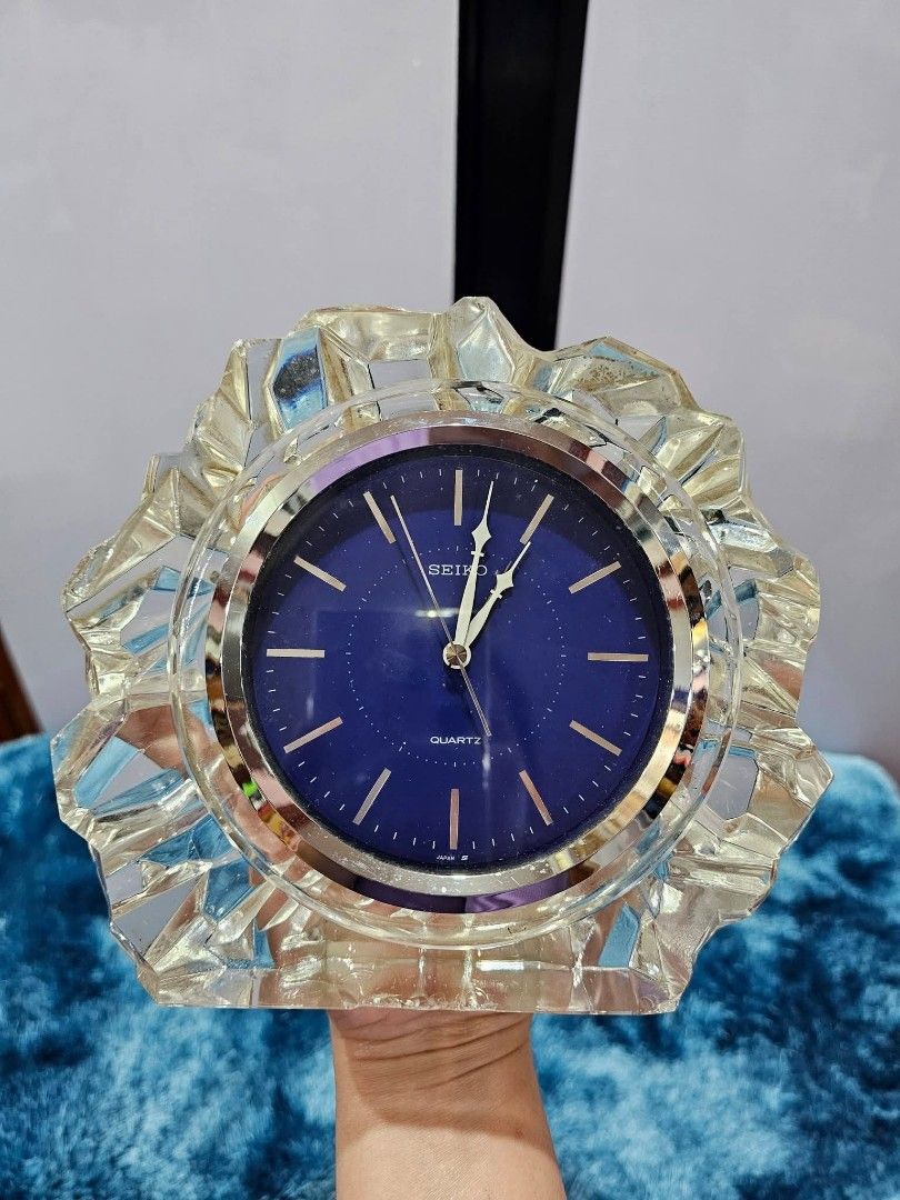 Seiko Quartz Table Alarm Clock (Category: Clocks) located in Sablan. Submitted by gongonshelley12 (Listing ID 1426572951, Image 2). Description: FIRST TO PAY, FIX PRICE 600 ONLY... SUPER SALE!!! GCASH NOW!!! ORIGINAL SEIKO JAPAN QUARTZ CRYSTAL TABLE CLOCK / DISPLAY CLOCK WITH ALARM JAPAN SURPLUS LEGIT JAPAN SEIKO PO ITO, ANG MAHAL NG SEIKO BRAND, PATI SECOND HAND NITO MAHAL BENTAHAN ONLINE SOBRANG BIGAT, WITH SMALL CHIP HINDI HALATA ANG GANDA PRO