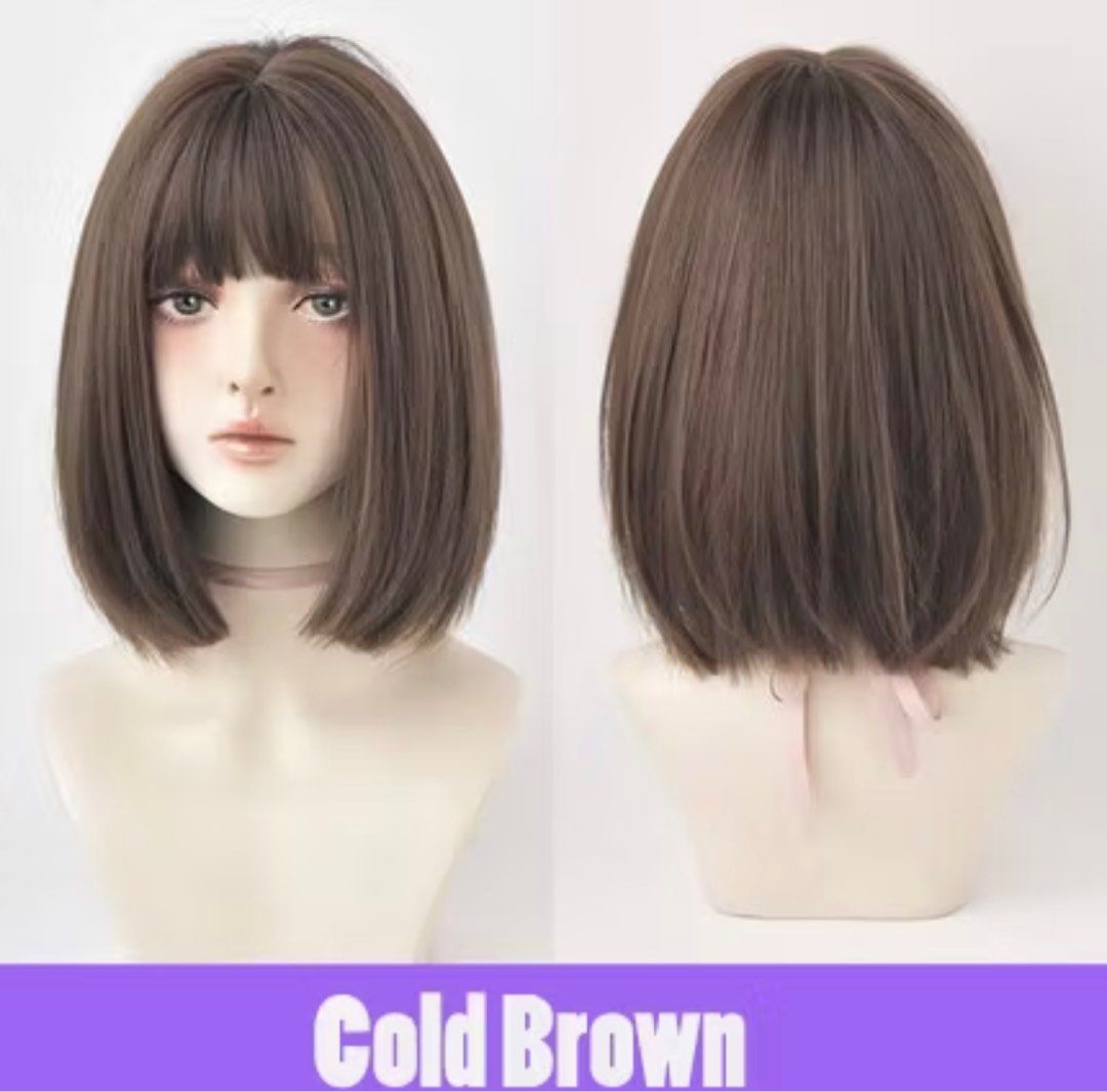 Short Daily wig from Seven (7) Queen set (Category: Hair Accessories) located in Las Pinas. Submitted by jeonclerysse (Listing ID 1426519707, Image 1). Description: Kindly read: sold as set only For sale!! Short daily wig from 7 queen brand . Wig cap and wig stand included Price : 550php MOP: Gcash / Maya MOD: flash express, J&T , LBC .