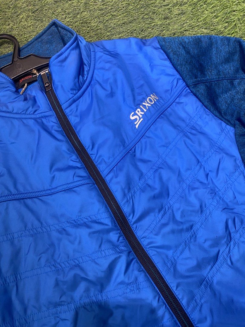 Srixon Golf Jacket - Blue (Category: Coats, Jackets and Outerwear) located in Dasmarinas. Submitted by takuya_ (Listing ID 1426446271, Image 2). Description: Size M.