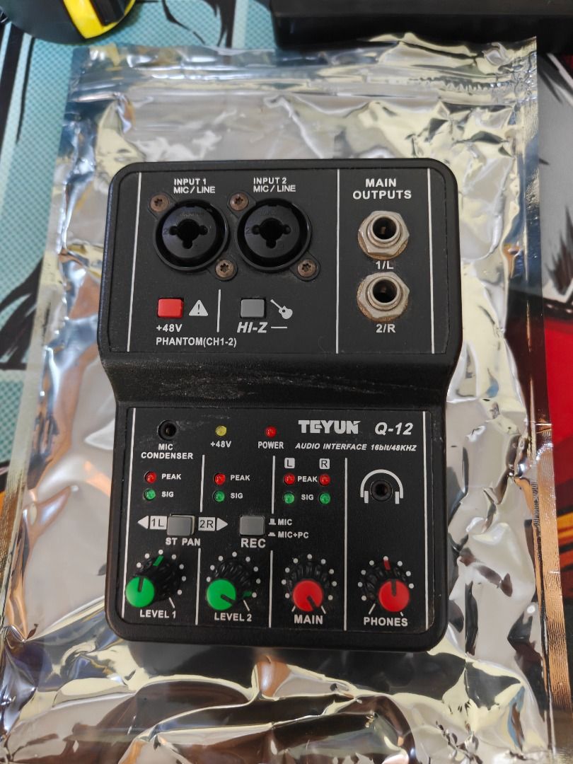 Teyun Q-12 Audio Interface65749610814722111