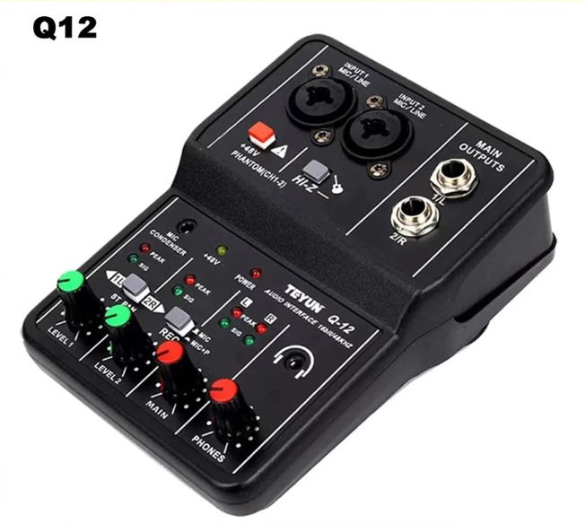 Teyun Q-12 Audio Interface65749610814722110