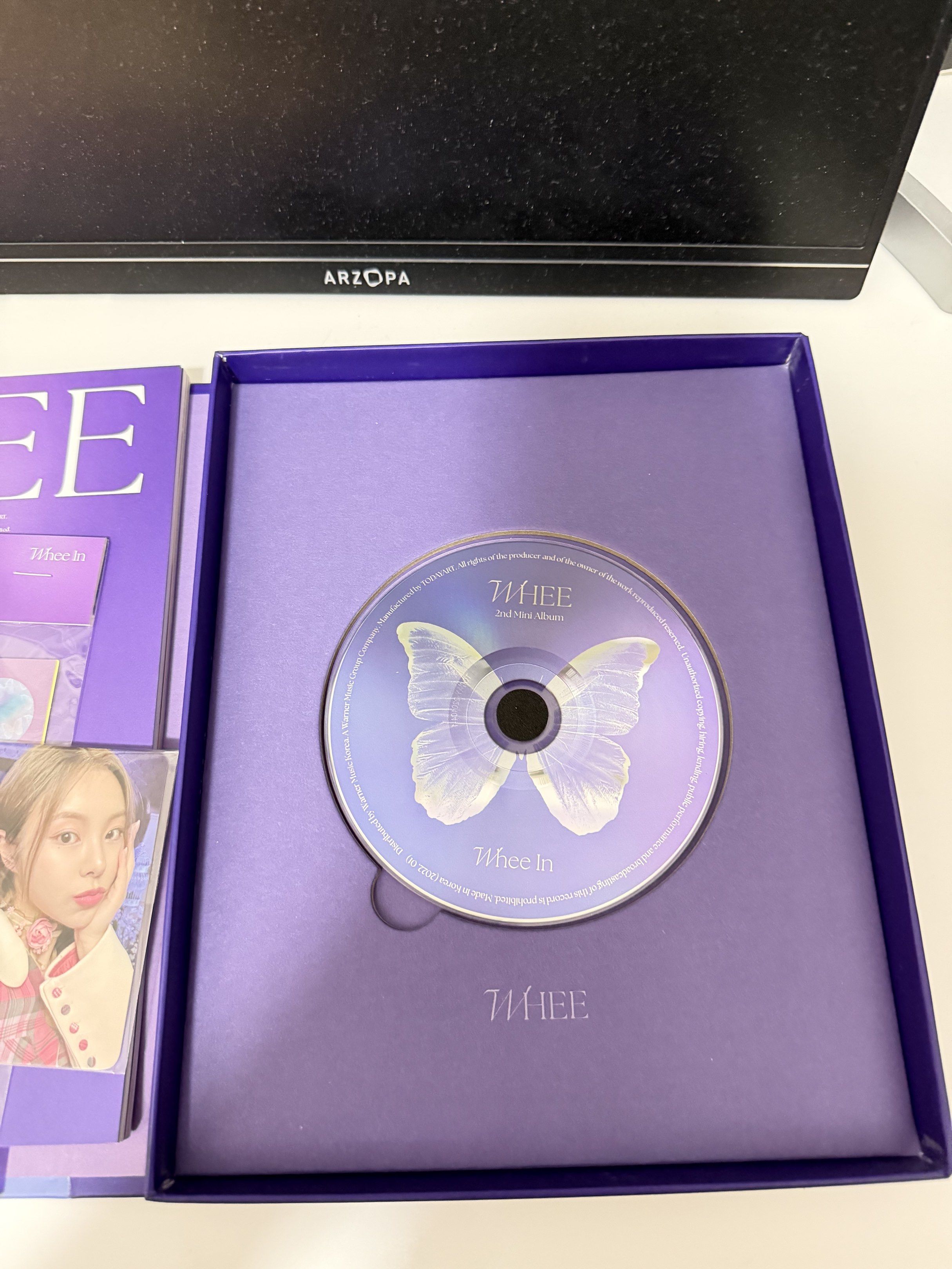 UNSEALED MAMAMOO WHEEIN WHEE ALBUM (Category: K-Wave Merchandise) located in Manila. Submitted by onlyccabello (Listing ID 1426576768, Image 3). Description: UNSEALED MAMAMOO WHEEIN WHEE ALBUM mint condition complete inclusions stored after opening rfs: need urgent funds can do meetup around cubao area sdd/ggx delivery. buyer shoulders sf gcash pm for questions/inquiries kpop mamamoo solar moonbyul wheein hwasa solo pc photocard photocards girlgr