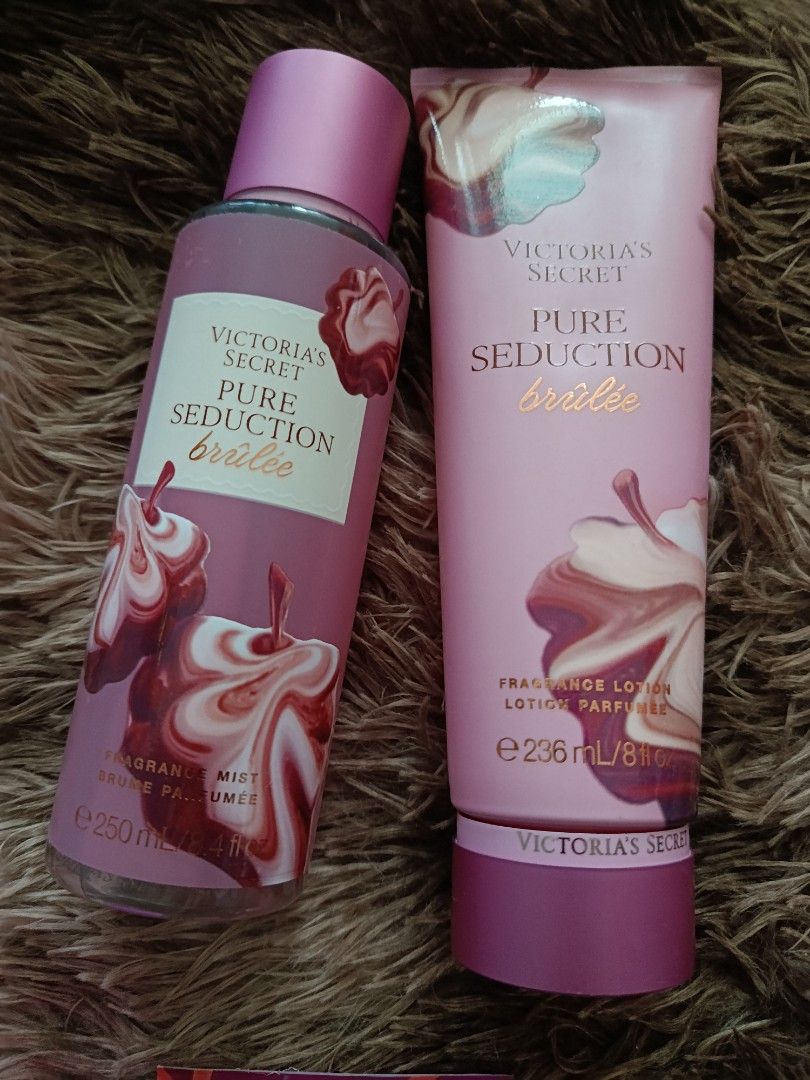VICTORIA SECRET MIST AND LOTION (Category: Fragrance & Deodorants) located in Bulacan. Submitted by frabago (Listing ID 1426463453, Image 2). Description: ALL ITEMS ORIGINAL (I HAVE RECEIPT) TAKE BUNDLE (DISCOUNTED) SCENTS AVAILABLE Cashmere Fleur Aqua Kiss Love Spell JOY Candid Berry Wonderland Cherry Bonbon Bliss Love Spell Pure Seduction Pure Seduction brûlée Velvet Petals AVAILABLE FOR PICKUP Slightly negotiable.