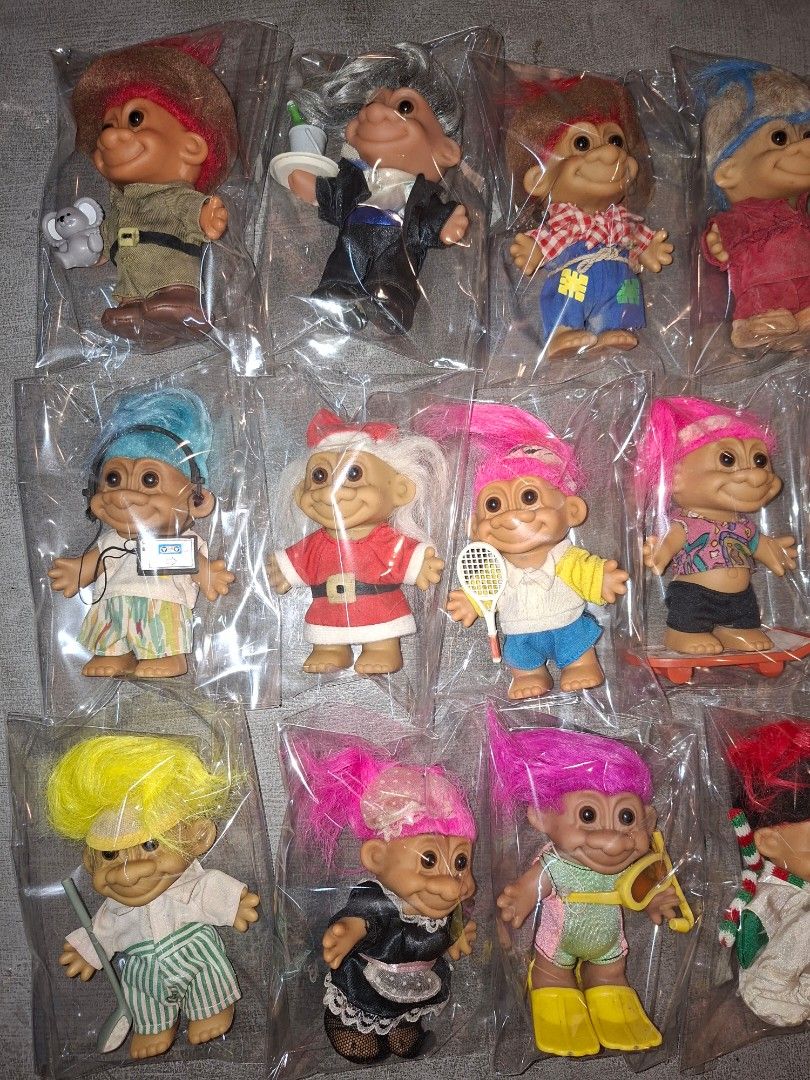 Vintage Troll Dolls, complete accessories (Category: Figurines & Statues) located in Manila. Submitted by retrotoycollections (Listing ID 1426587011, Image 2). Description: Troll dolls with complete accessories, all original. very hard to find. pm for more details..