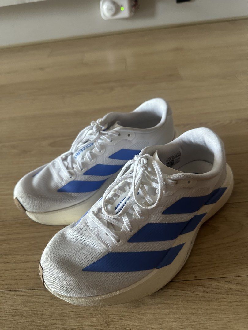 Adidas Adizero EVO SL & Puma Deviate Nitro 3 (Category: Sneakers) located in Quezon City. Submitted by teresaruizz (Listing ID 1426640722, Image 1). Description: Both: 9k Each: 5k All rounder - EVO SL Puma - Gym/Walking/Hyrox.
