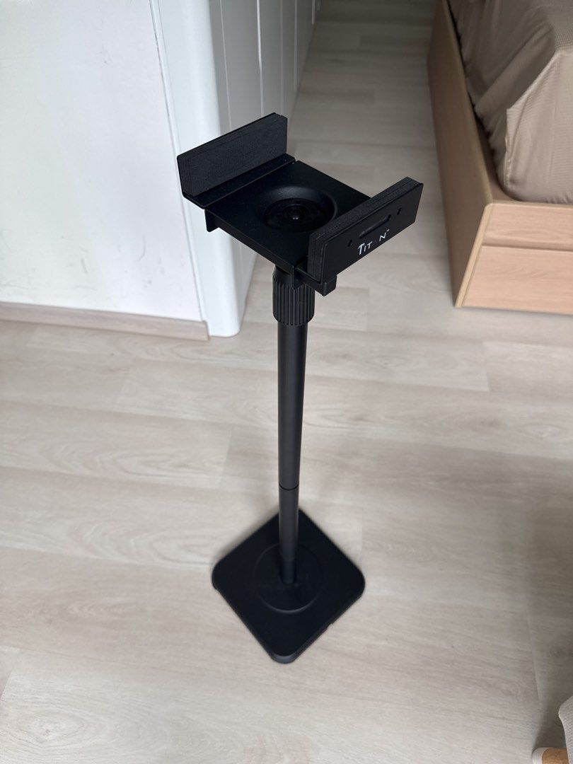 Adjustable Speaker Stands x 2pieces - one pair in black