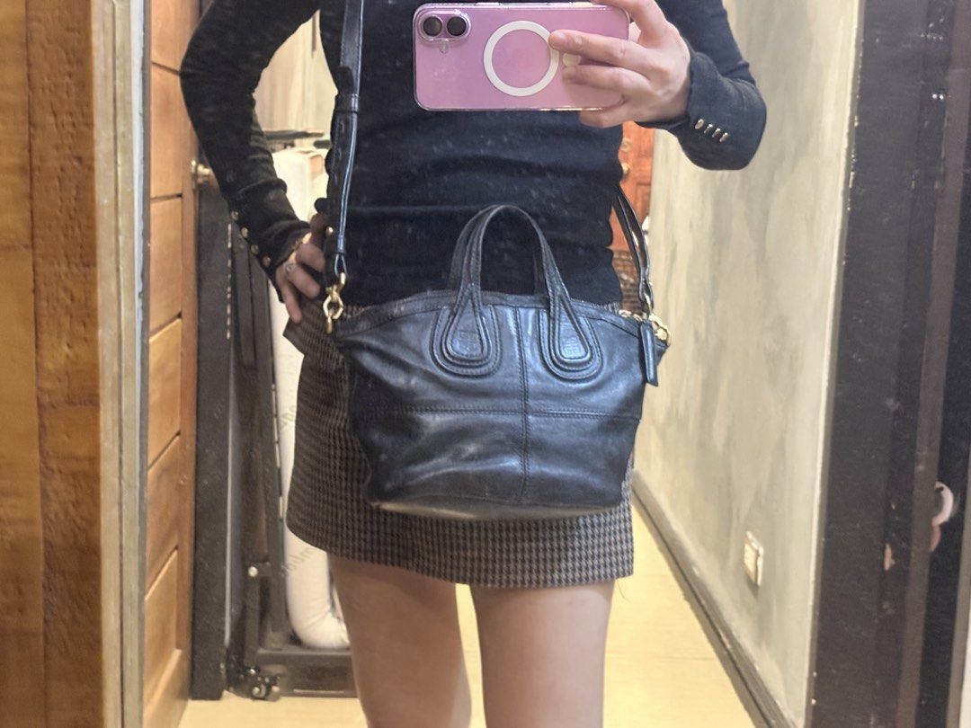 Authentic Givenchy Nightingale Mini (Category: Luxury Bags & Wallets) located in Mandaluyong City. Submitted by len0127 (Listing ID 1426642942, Image 3). Description: Slightly negotiable. Item in Mandaluyong Personal item RFS : Declutter.