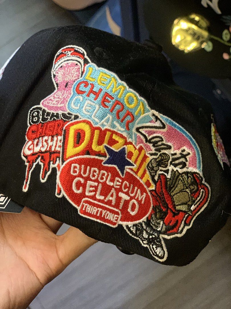 BACK PACK BOYS MULTIPLE EMBROIDERED LOGO 31 CAP (Category: Caps & Hats) located in Manila. Submitted by scarlett_hope (Listing ID 1426621584, Image 3). Description: 1 SIZE FITS ALL CONDITION: BNEW MOP: GCASH COURIER: J&T OR LALAMOVE.