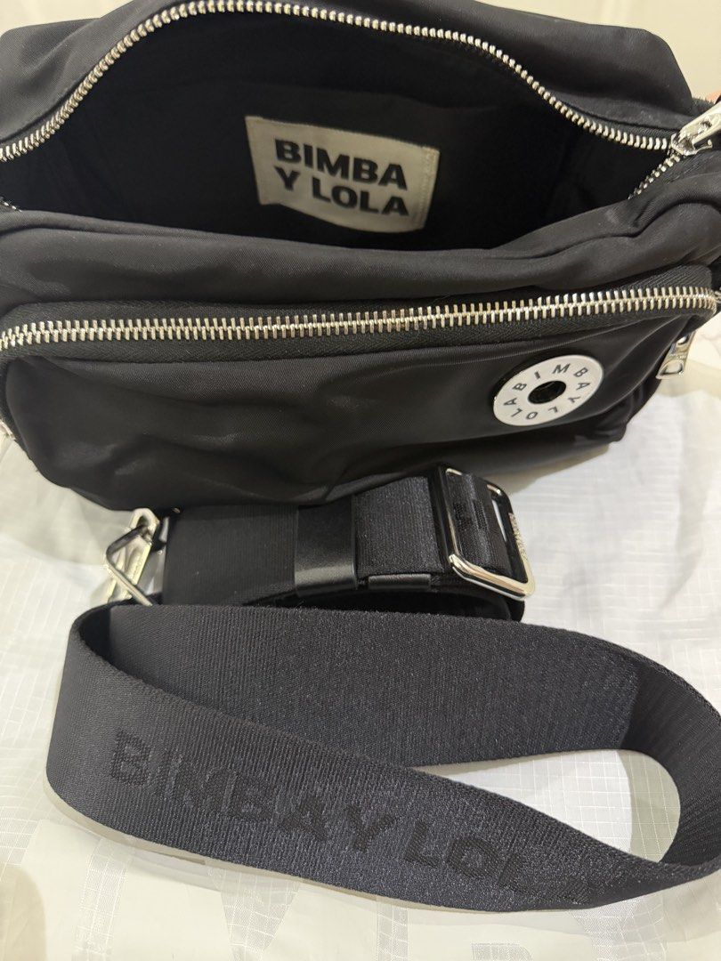 BIMBA Y LOLA crossbody bag (Category: Cross-body Bags) located in Quezon City. Submitted by luxycatqueen (Listing ID 1426634709, Image 2). Description: Authentic and used once on a trip. Bought in Madrid in 2024. Comes with the original dust bag..