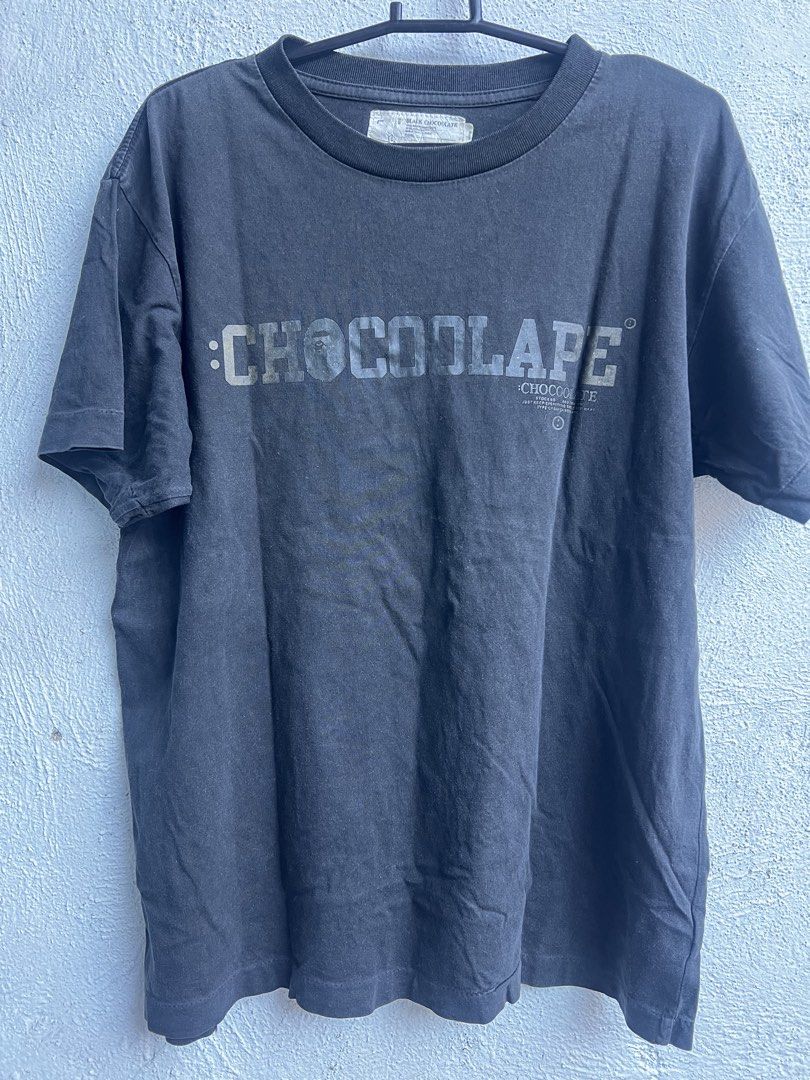 Black Chocolate Bape T-shirt - Size L (Category: Tshirts & Polo Shirts ) located in San Francisco. Submitted by ranjugals (Listing ID 1426679834, Image 1). Description: Cut washtag Dimes 21*27 350+sf.