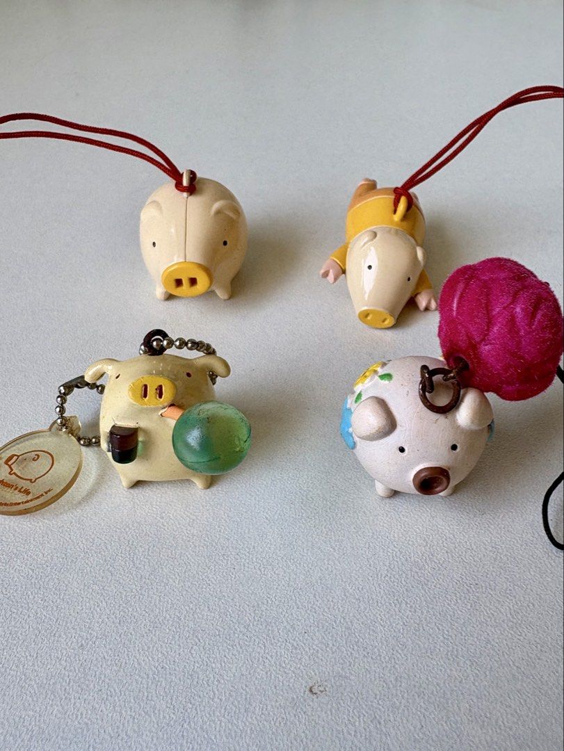 Bright lighton life pig various charms set (Category: Charms) located in Iloilo. Submitted by everythingarcade (Listing ID 1426618638, Image 1). Description: sold as set 1 set available shipping via j&t/lbc.
