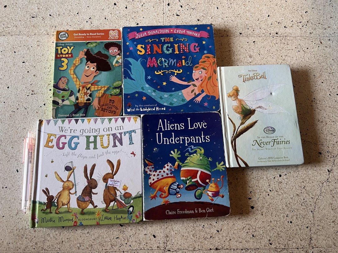 Children's Story Books Bundle (Category: Children's Books) located in Marikina City. Submitted by 1stuffshop (Listing ID 1426618896, Image 2). Description: Bundle of board book and paperback.