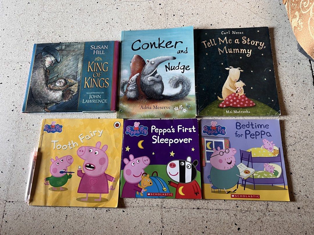 Children's Story Books Bundle (Category: Children's Books) located in Marikina City. Submitted by 1stuffshop (Listing ID 1426618896, Image 1). Description: Bundle of board book and paperback.