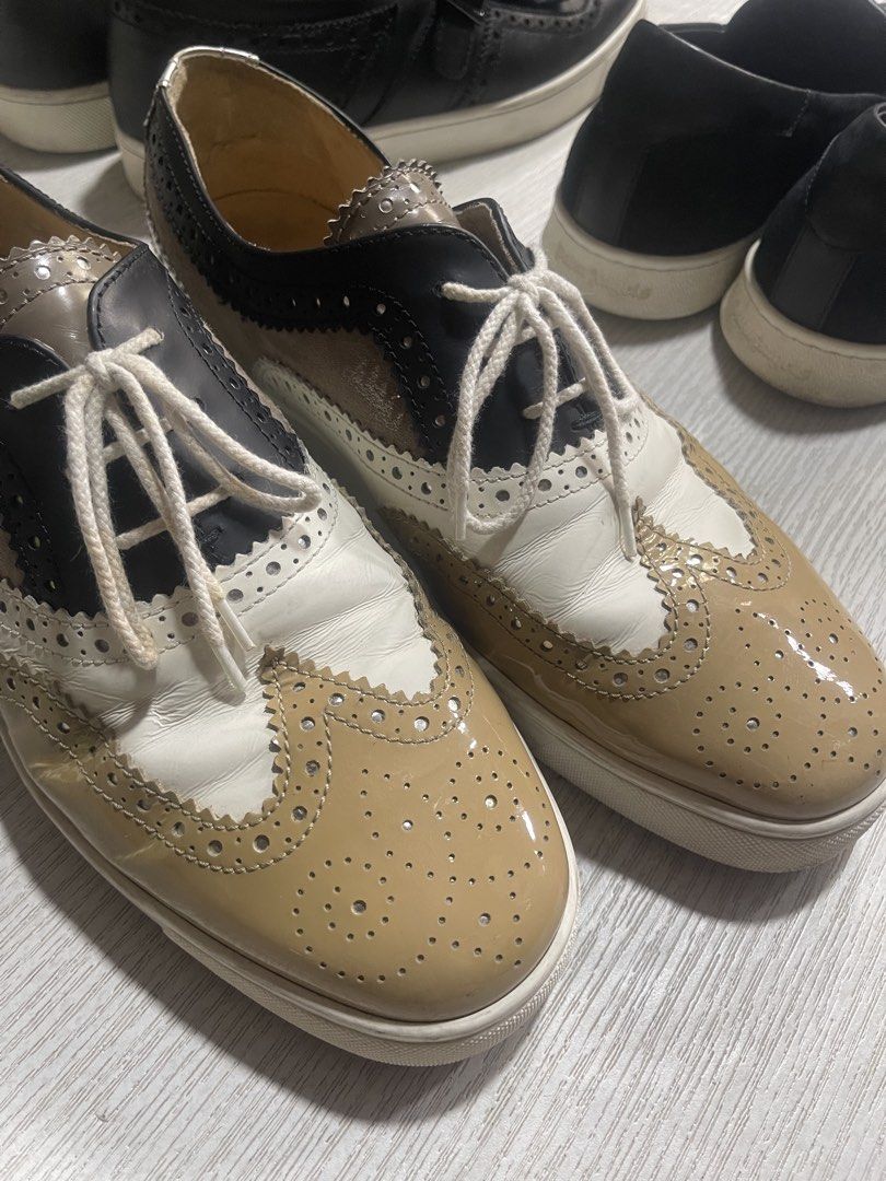Christian Louboutin Multicolored Brogue Wingtip (Category: Sneakers & Footwear) located in Bacnotan. Submitted by anosellmo (Listing ID 1426659169, Image 2). Description: DECLUTTERING GOOD CONDITION.
