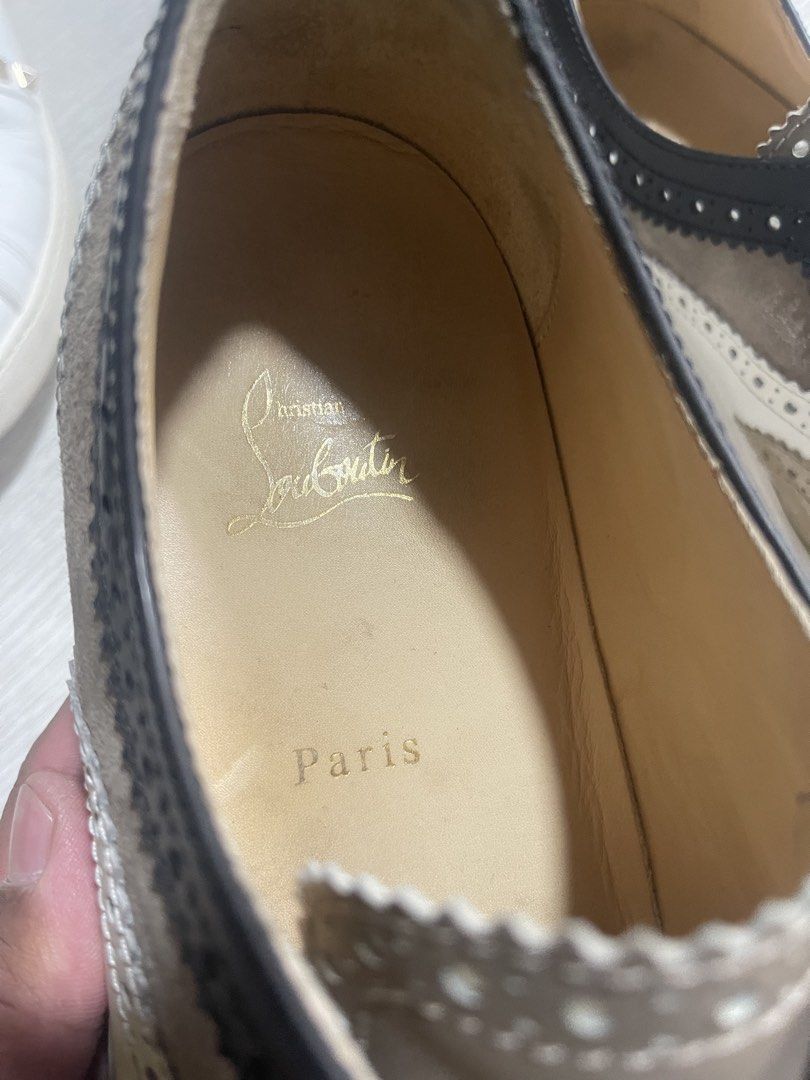 Christian Louboutin Multicolored Brogue Wingtip (Category: Sneakers & Footwear) located in Bacnotan. Submitted by anosellmo (Listing ID 1426659169, Image 3). Description: DECLUTTERING GOOD CONDITION.