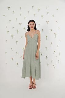 strapless open back dress Claude Maxi Dress Navy main image 1