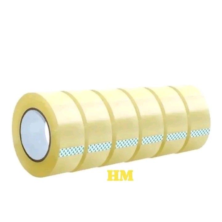 Clear Packaging Tape (Category: Craft Supplies & Tools) located in Makati City. Submitted by oideme (Listing ID 1426728873, Image 3). Description: Clear packaging tape, perfect for sealing boxes and packages. The tape is transparent, allowing for easy visibility of what's inside. It has a strong adhesive for secure sealing. Multiple rolls are available, ideal for both personal and business use. The tape is ready to use for all your packaging need