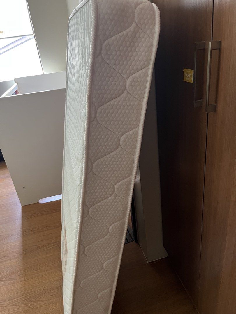 Cuddlebug Mattress for the Crib (Category: Cots & Cribs) located in Quezon City. Submitted by reviverevolution (Listing ID 1426633919, Image 2). Description: - Cuddlebug 6-inch mattress Related items: - Cuddlebug Convertible 3-Level Crib for sale separately - P7,000 - 3 pieces crib sheet for sale separately: 1 Pottery Barn Star Wars design, 1 Pottery Barn Fishes design, and 1 Zyji plain white - P1,500 **If bundled, crib + mattress + crib sheets a