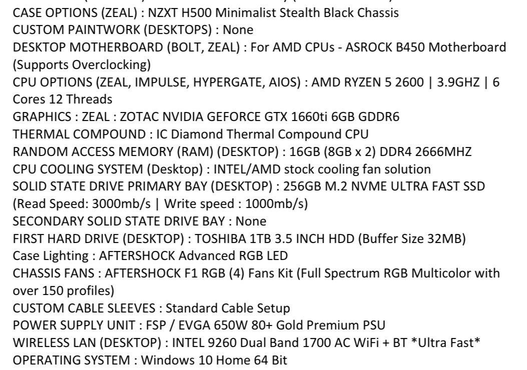 Desktop Gaming PC413292739712798722