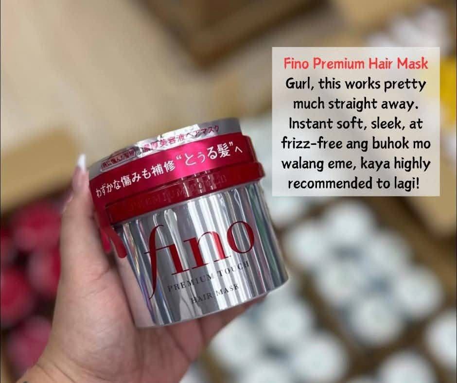 Fino Premium Touch Hair Mask (Category: Hair) located in Baguio. Submitted by donafaye (Listing ID 1426685191, Image 3). Description: Fino Hair Mask.