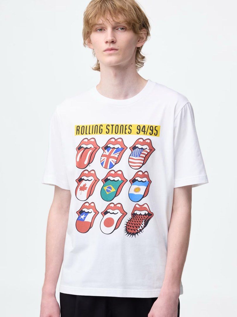GU Rolling Stones Graphic Tee (Category: Tshirts & Polo Shirts ) located in Lipa City. Submitted by raphael_g (Listing ID 1426604749, Image 2). Description: Brand new Size: Small Dimensions: 19.25x26.5 Php500 only! RFS: wrong size.