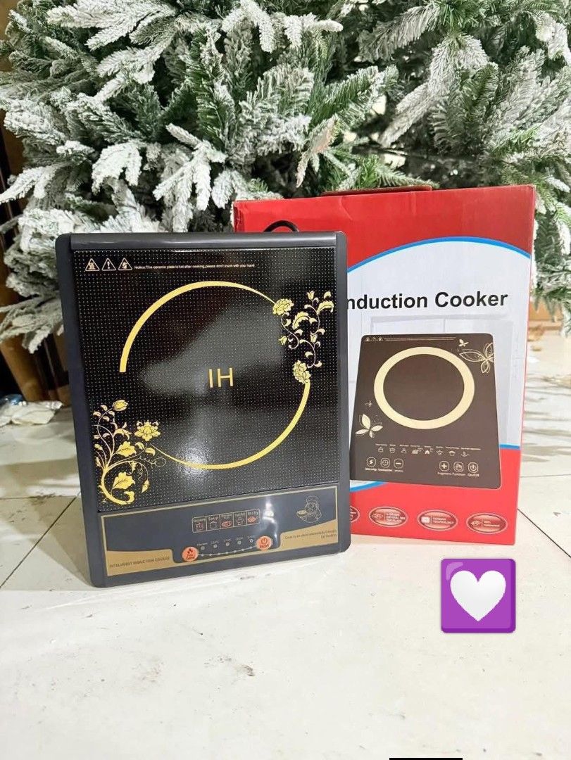 ✨ Induction Cooker (Category: Cookers) located in Manila. Submitted by mumshiie.tindera (Listing ID 1426676614, Image 1). Description: Induction cooker features a stylish floral design. It has multiple cooking settings and a sleek black finish. The cooker comes with its original box. It is a great addition to any kitchen..