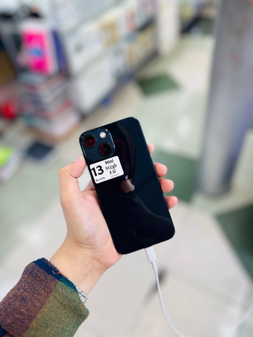 Iphone 13 MINI 512GB 91BH Openline no issues (Category: iPhone 13 Series) located in San Juan City. Submitted by saabangadgetshop (Listing ID 1426621589, Image 2). Description: Onhand | Pre-owned iPhone 13 MINI 512GB 91BH NTC APPROVED OPENLINE NO HIDDEN ISSUES NO HISTORY OF REPAIR 99%Smooth TEST TO SAWA RESET ALL YOU WANT NOT REFURBISHED AUTHENTIC PHONE ALL WORKING Mode of Payment : ⬇️ ▪️Cash ▪️Bank Transfer ▪️Gcash 📍Installment available here t