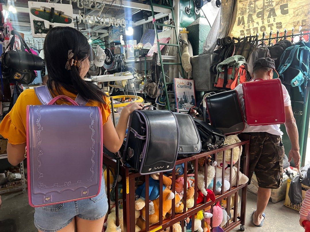 Japanese School Bag - Various Colors (Category: Backpacks) located in Valenzuela. Submitted by 3ssiastansachajapansurplus (Listing ID 1426729927, Image 1). Description: Price range 1k to 2000 All in good shape like new Location: Valenzuela City.