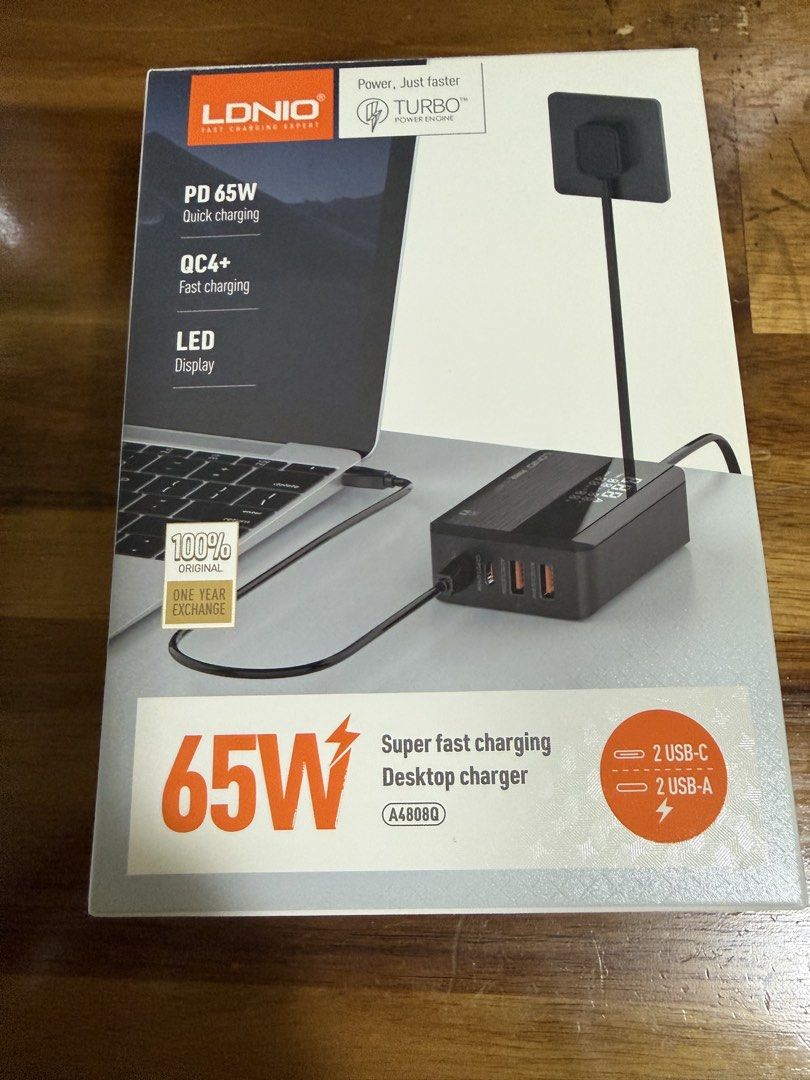 LDNIO 65W Super Fast Charging Desktop Charger, Mobile Phones & Gadgets ...