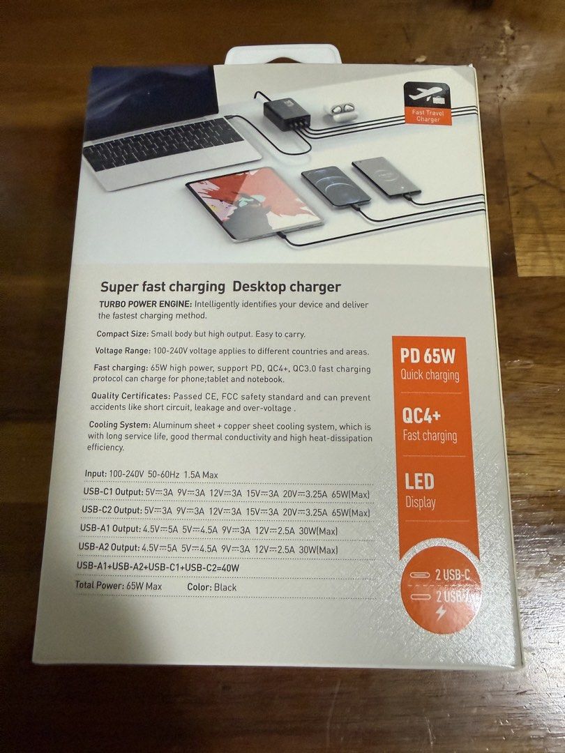 LDNIO 65W Super Fast Charging Desktop Charger, Mobile Phones & Gadgets ...