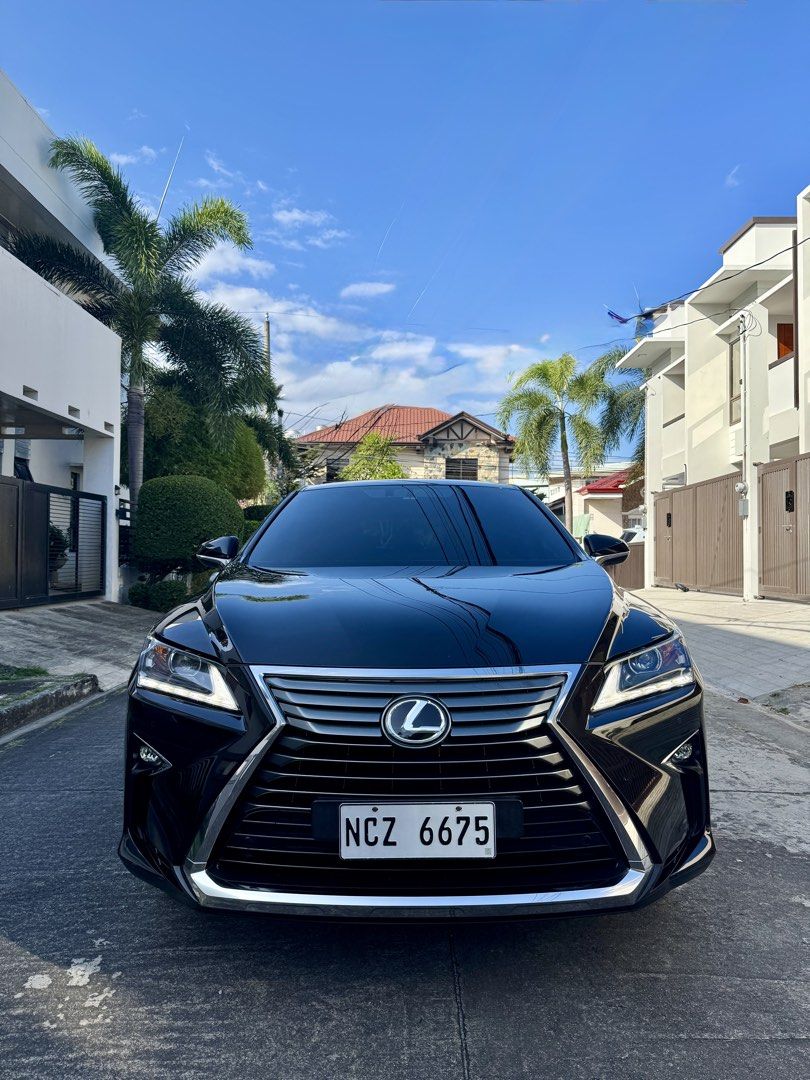 Lexus RX350 Super Luxury (A) (Category: Used Cars) located in Paranaque City. Submitted by jrucars (Listing ID 1426682016, Image 1). Description: 2016 Lexus RX350 Automatic transmission 1st owned All power All leather interior All options Ceramic coated Complete casa record All original Price:₱1,498,000 Accepts trade in and financing 625k all-in dp 4yrs 37,344 3yrs 45,879 2yrs 63,604 *all-in dp inclusive of chattle mortgage and comprehensive insu