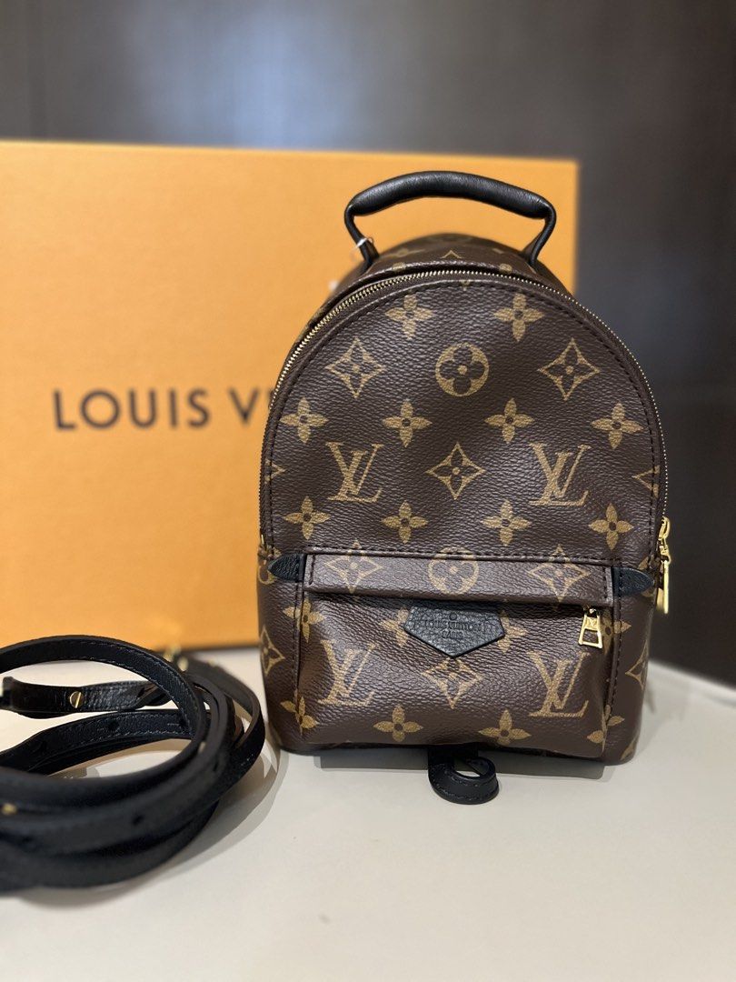 Louis Vuitton Palm Springs Mini (Category: Luxury Bags & Wallets) located in Quezon City. Submitted by _cherryontop_ (Listing ID 1426642590, Image 1). Description: Palm Springs Mini 9.5/10 full set except receipt free authentication .