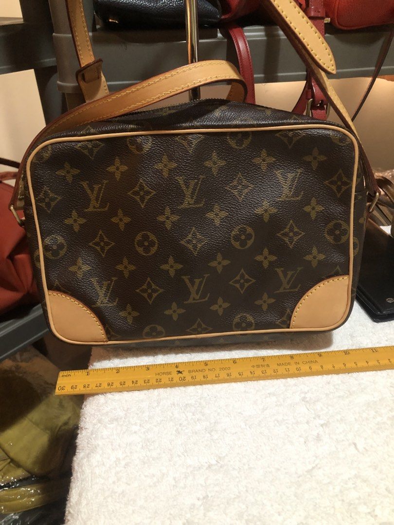 Louis Vuitton trocadero (Category: Luxury Bags & Wallets) located in Pasig City. Submitted by maricrism68145 (Listing ID 1426752089, Image 2). Description: 100% authetic,japan preloved Replaced vachetta,replaced inner lining thats why no more code .