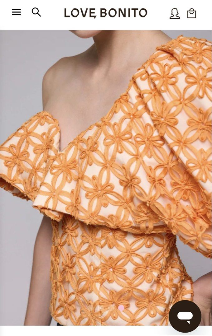 Love Bonito Padded Lace Asymmetrical Top (Category: Sleeveless) located in Pasig City. Submitted by mfl24 (Listing ID 1426720118, Image 3). Description: Tag intact. Style doesn’t suit me. No longer available in store or on the website. .