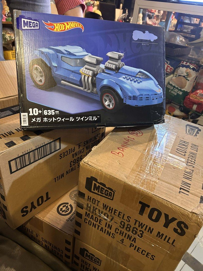Mega Hot Wheels Twin Mill Building Blocks (Category: Lego & Building Sets) located in Victoria. Submitted by pisangpaulotoys (Listing ID 1426746822, Image 1). Description: .
