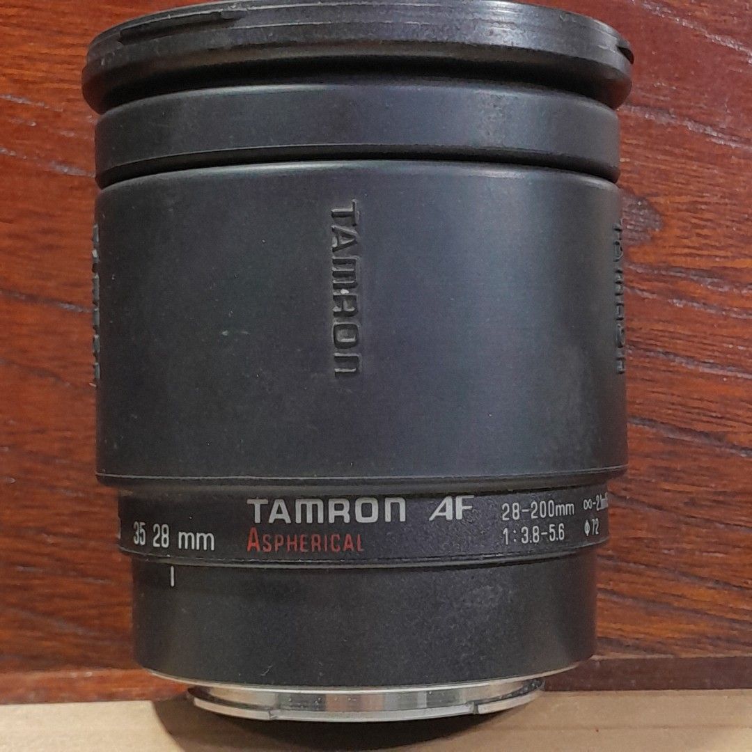 Minolta Mount AF 28-200mm Tamron (Category: Lens & Kits) located in Las Pinas. Submitted by 84vintage (Listing ID 1426659069, Image 2). Description: Tamron AF 28-200mm Aspherical lens. Actual photos posted. Please examine them carefully as they are part of the description. --📌 MUST READ Before Dealing with us 📌-- ⚠️Price is posted. No lowballs please. ⚠️Vintage items are only sold As Is Where Is. If you want new items without any flaws, you can