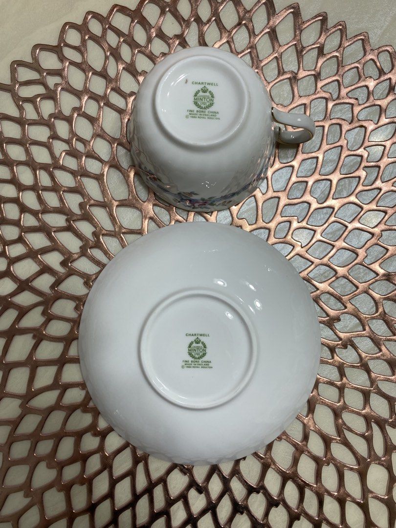 Minton  Chartwell Cup and Saucer487863181284495363